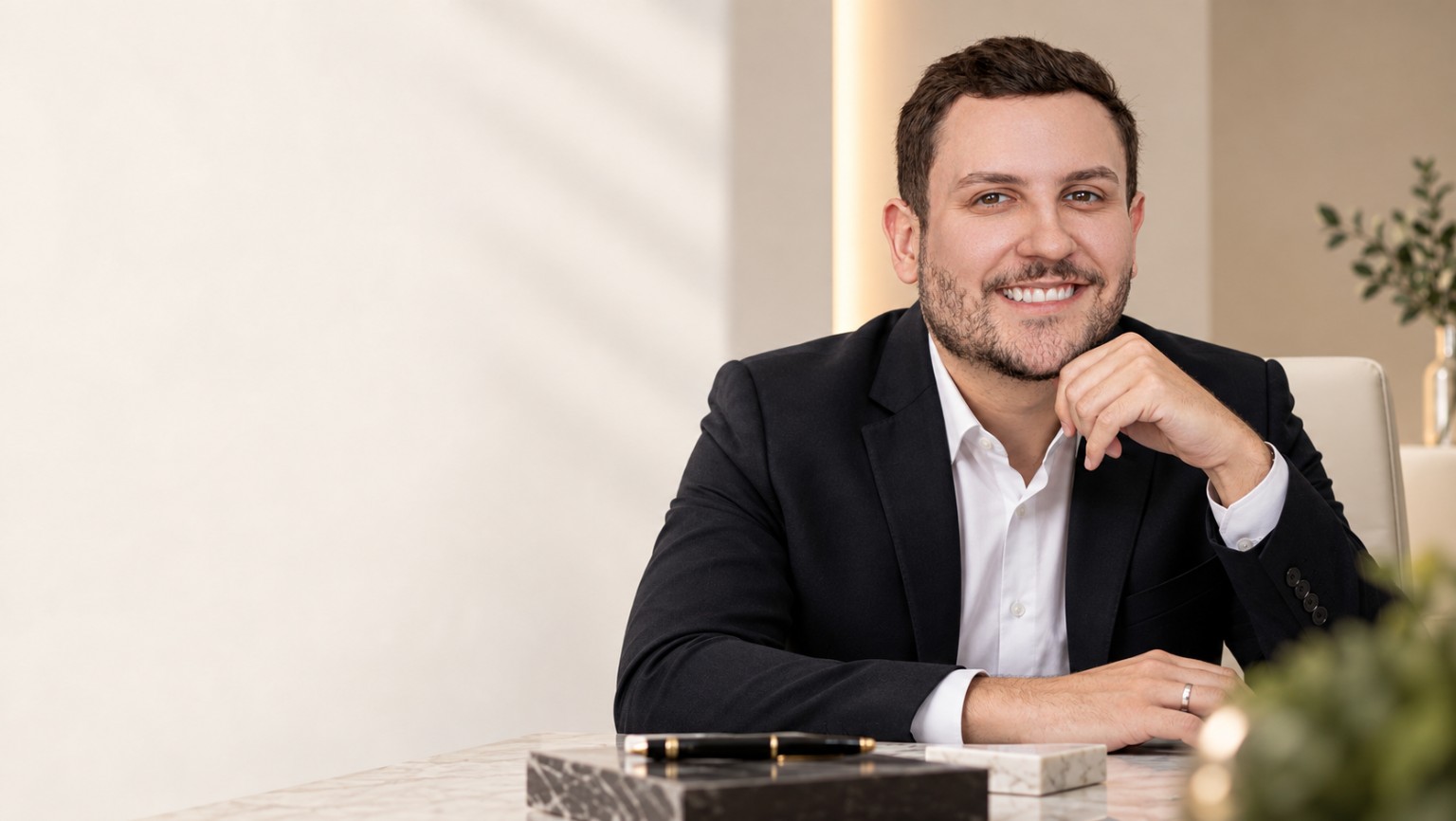Dr. Abdhiel Paslar em ambiente de atendimento
